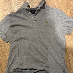 Polo by Ralph Lauren Classic Gray Polo Shirt